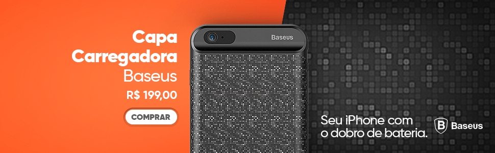 Capa carregadora Baseus para iPhone